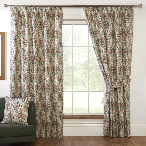 Buttermere Pencil Pleat, Autumn - Ready Made Curtains - Image 3